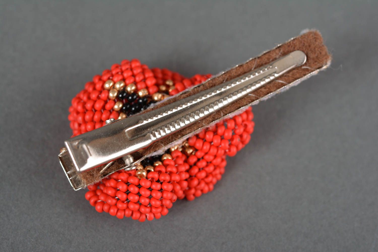 Handmade hair clip designer hair clip unusual gift hair accessory gift ideas photo 4