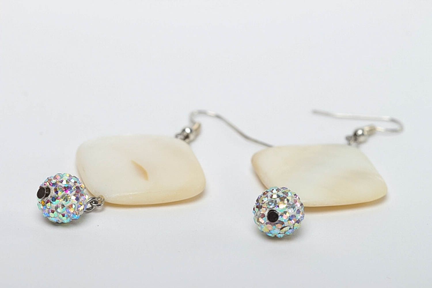 Homemade jewelry designer earrings stylish earrings womens accessories photo 3