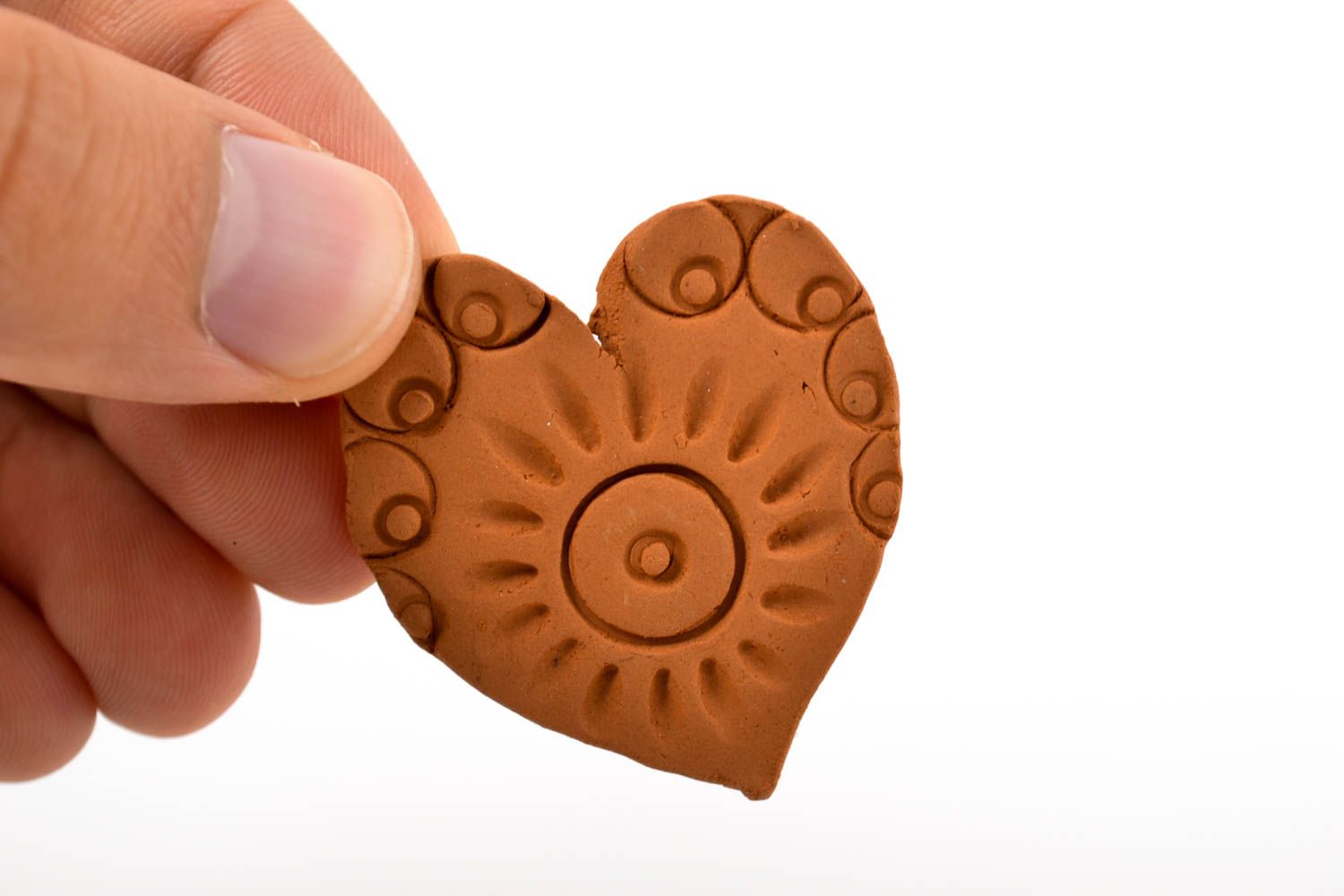 Kühlschrank Magnet in Form vom Herzen handmade Deko Ideen Küche Deko Accessoire foto 3