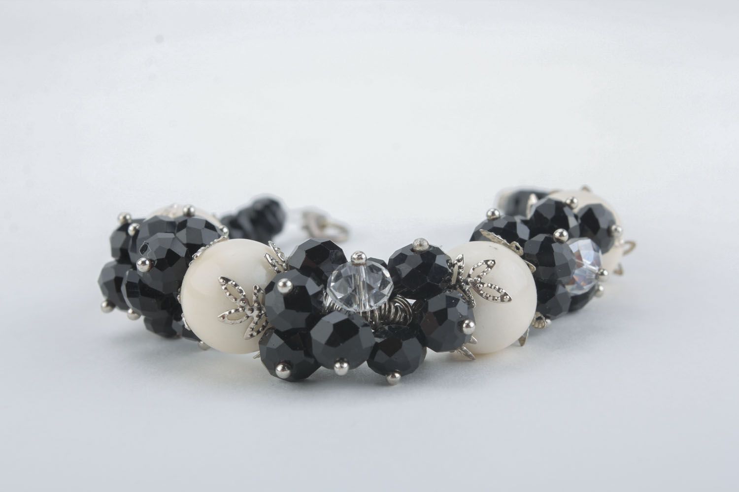 Bracelet with natural stones photo 1