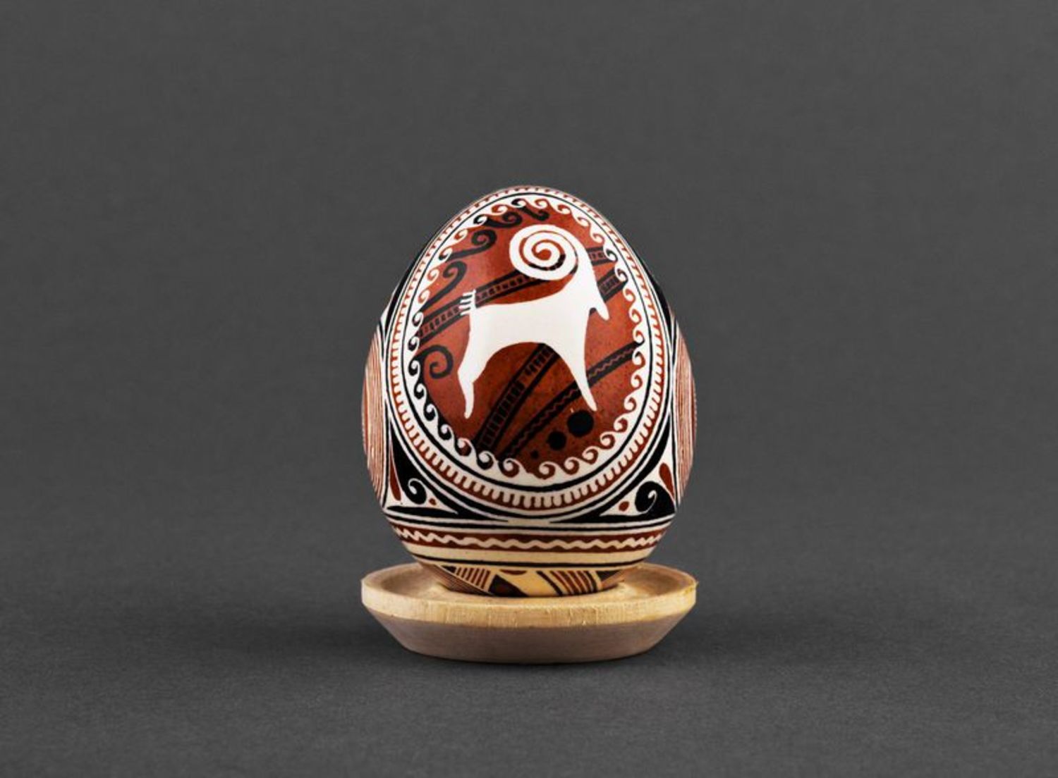 Huevo de Pascua pintado “Trypillia” foto 2