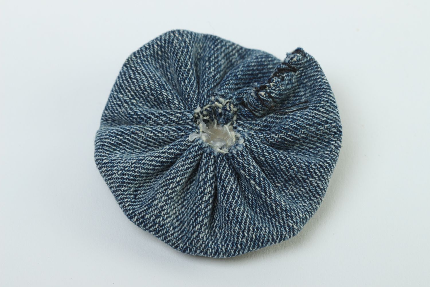 Фурнитура для бижутерии ручной работы швейная фурнитура вязаный цветок с джинсом фото 4