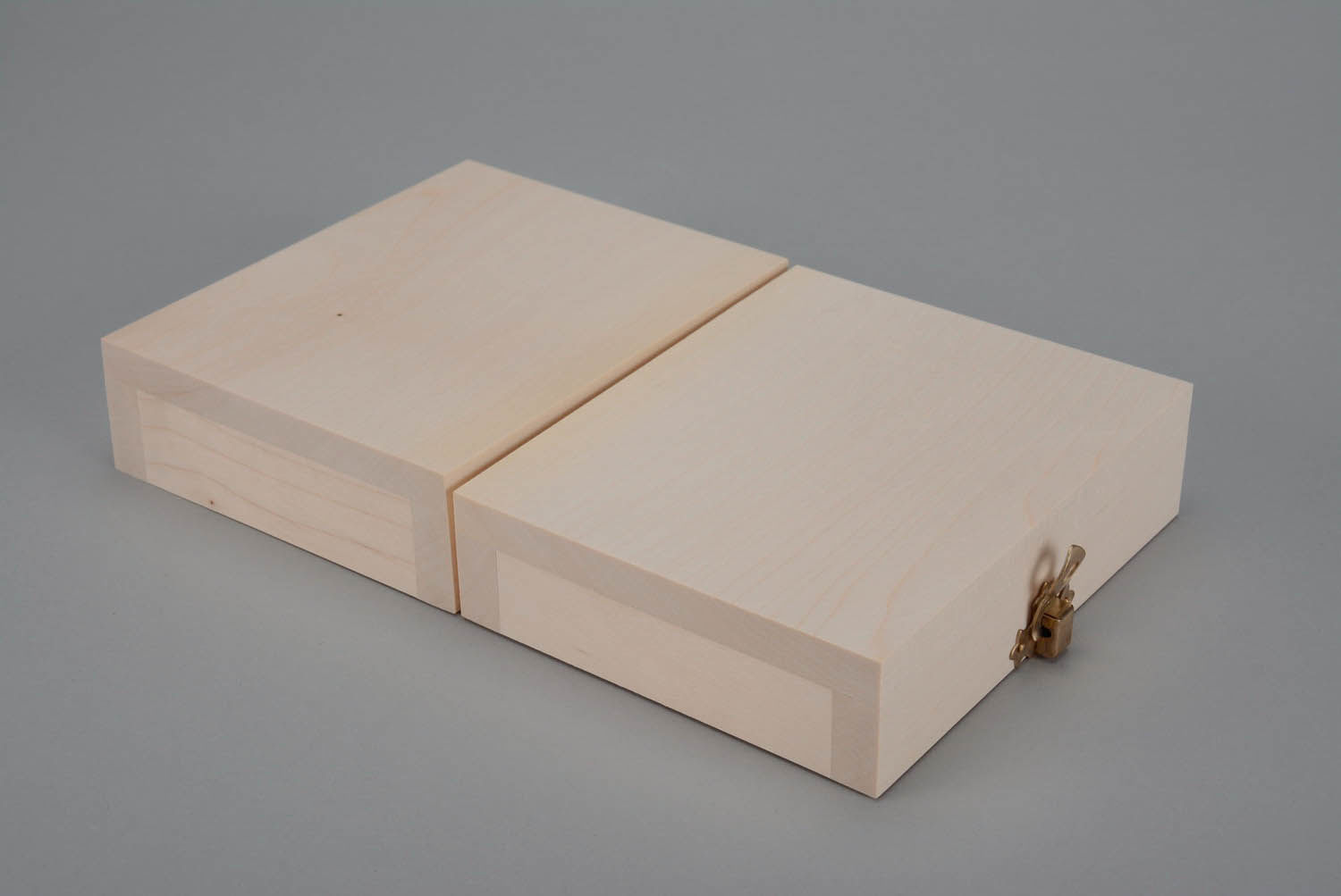 Blank box made of wood photo 5