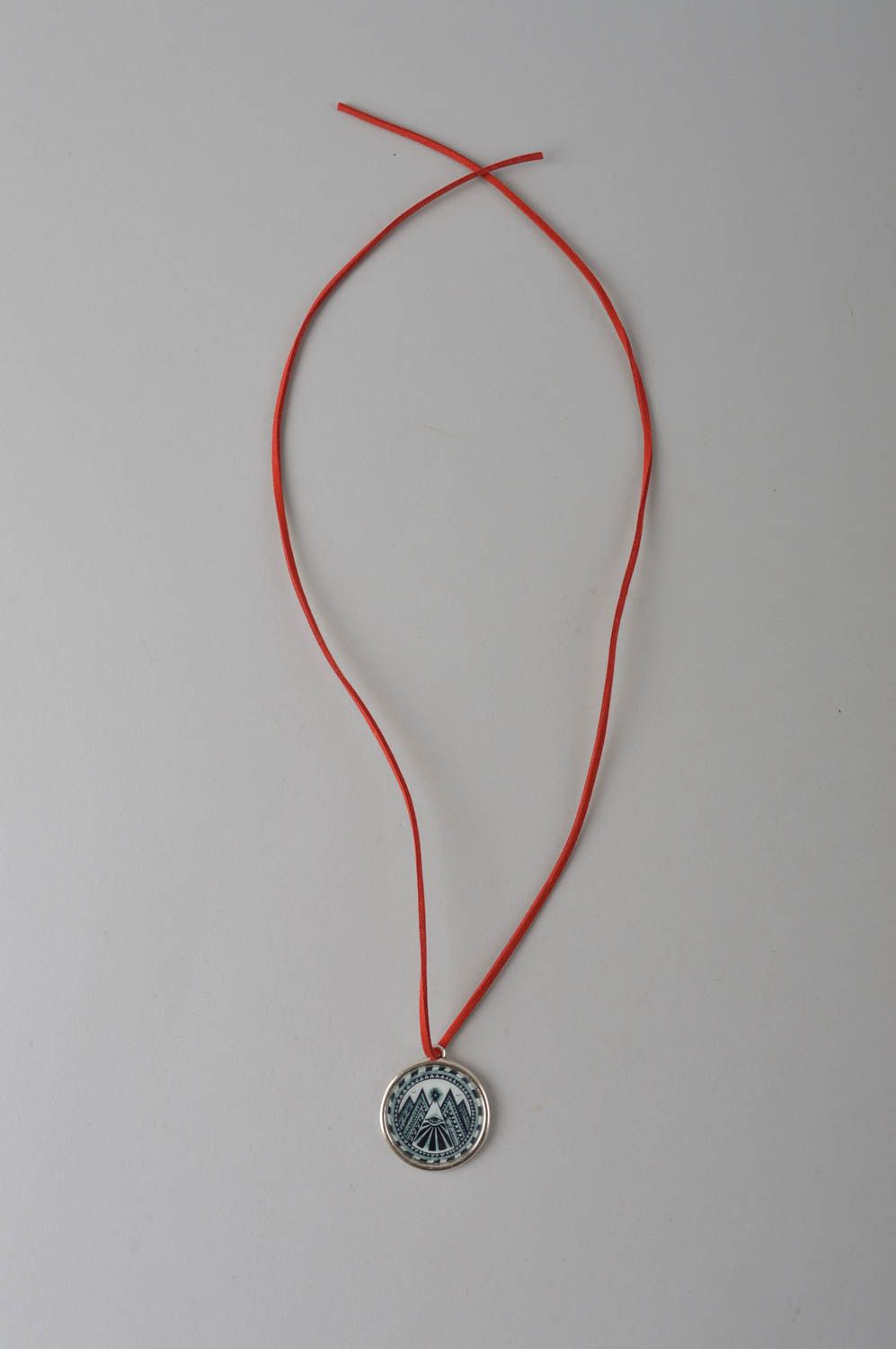 Handmade metal pendant designer metal jewelry for women stylish accessories photo 4