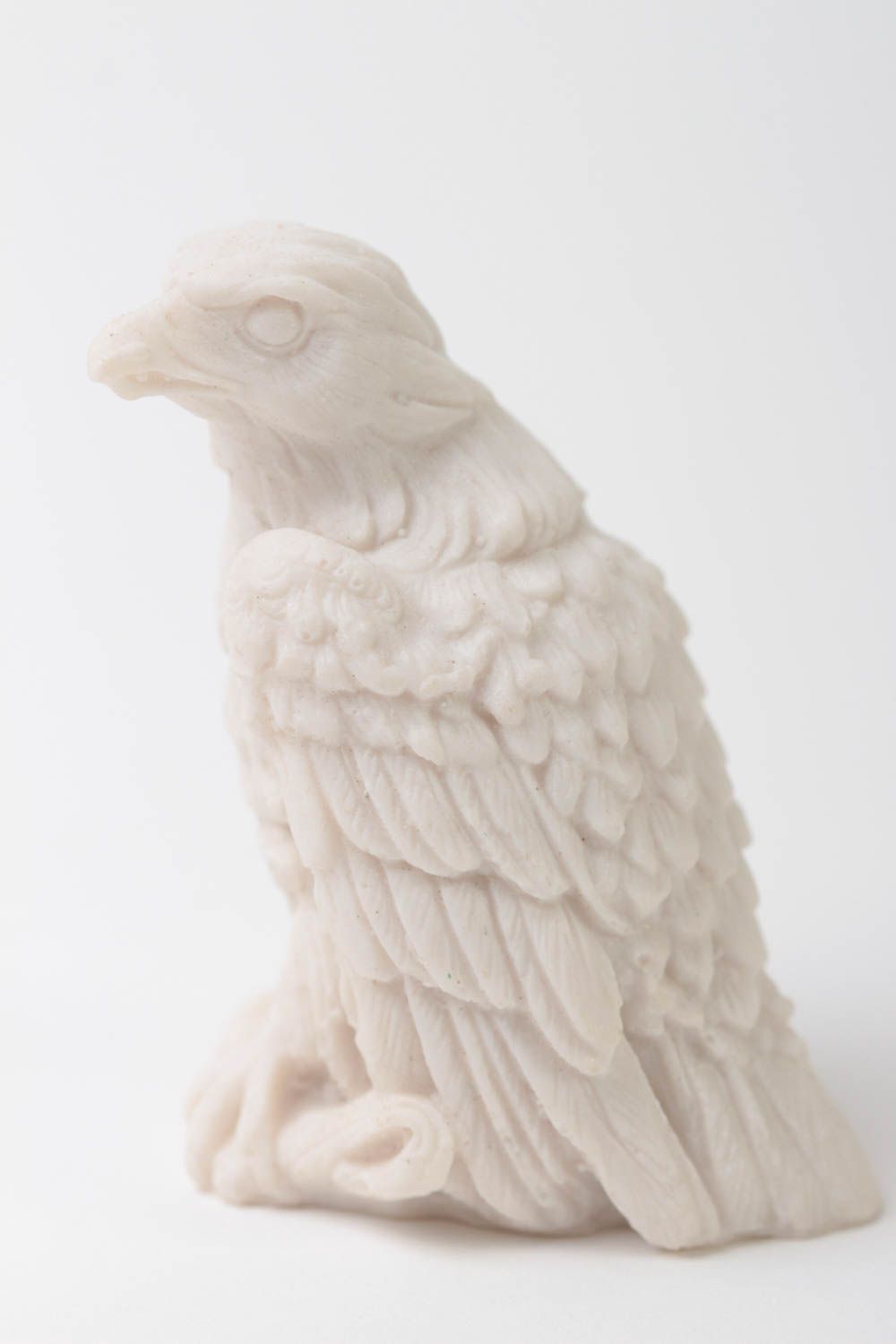 Handmade Adler Figur kleine Dekofigur Haus Dekoration Rohling zum Bemalen foto 3