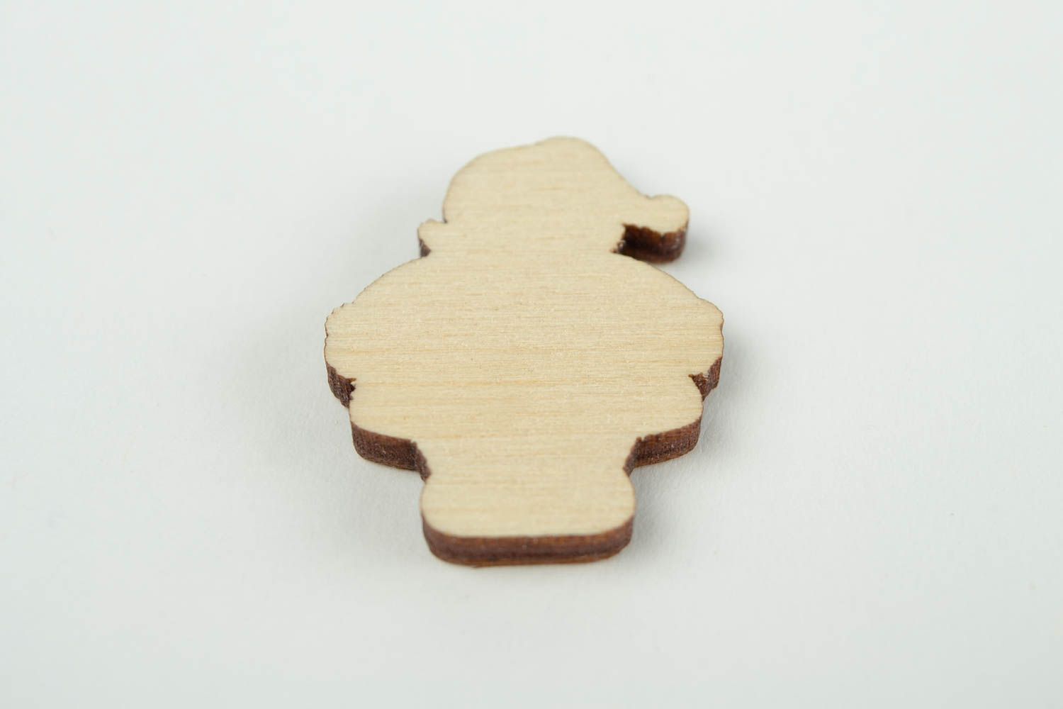 Figura para decorar artesanal pieza de madera para manualidades regalo original foto 5