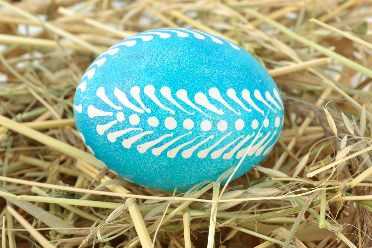 Пасхальное яйцо с росписью лемковское восковая писанка фото 1