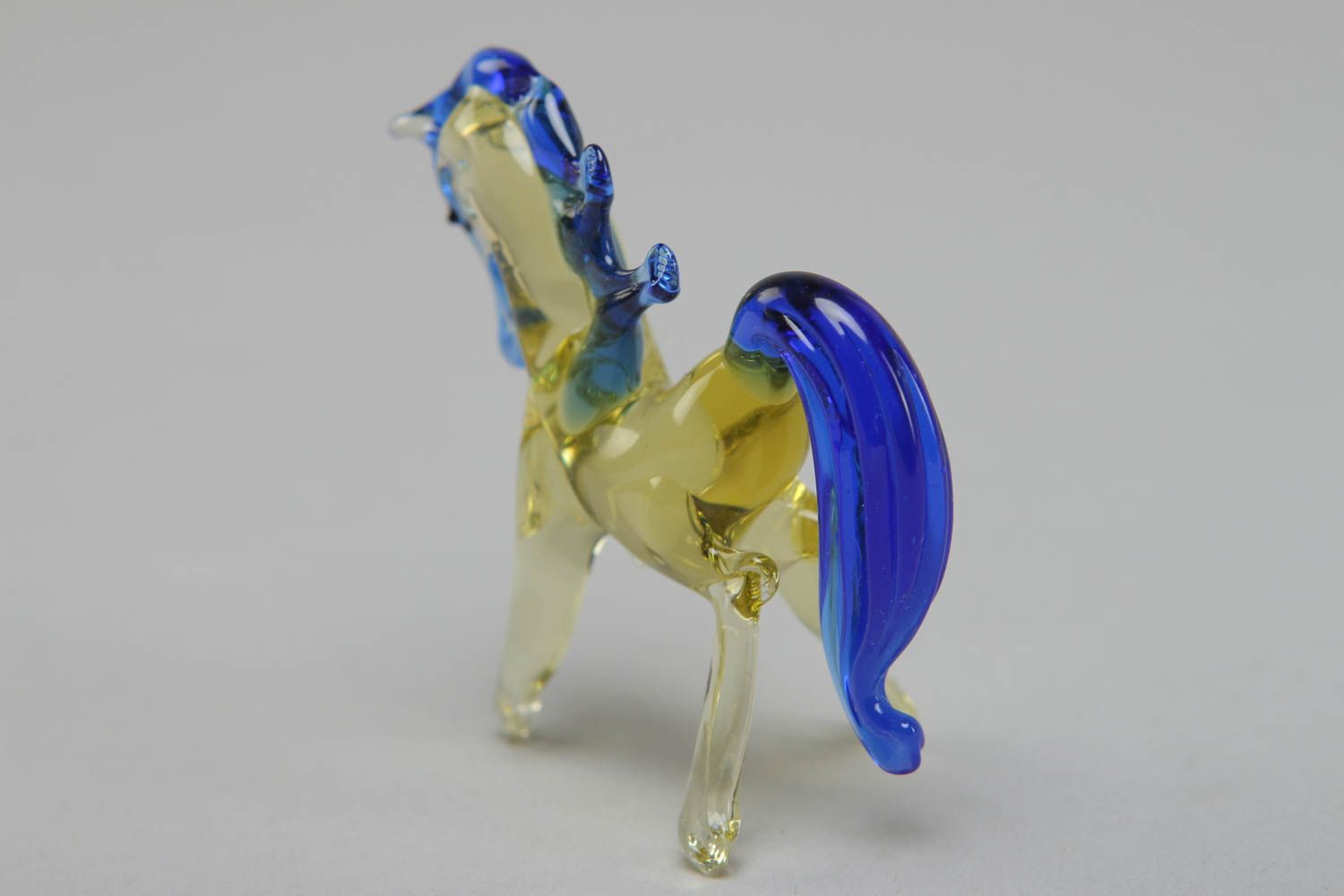 Lampwork glass figurine Horse photo 3