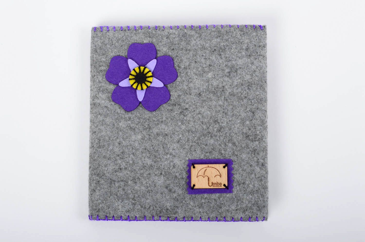 Bloc de notas hecho a mano libreta de notas con flores regalo original foto 1