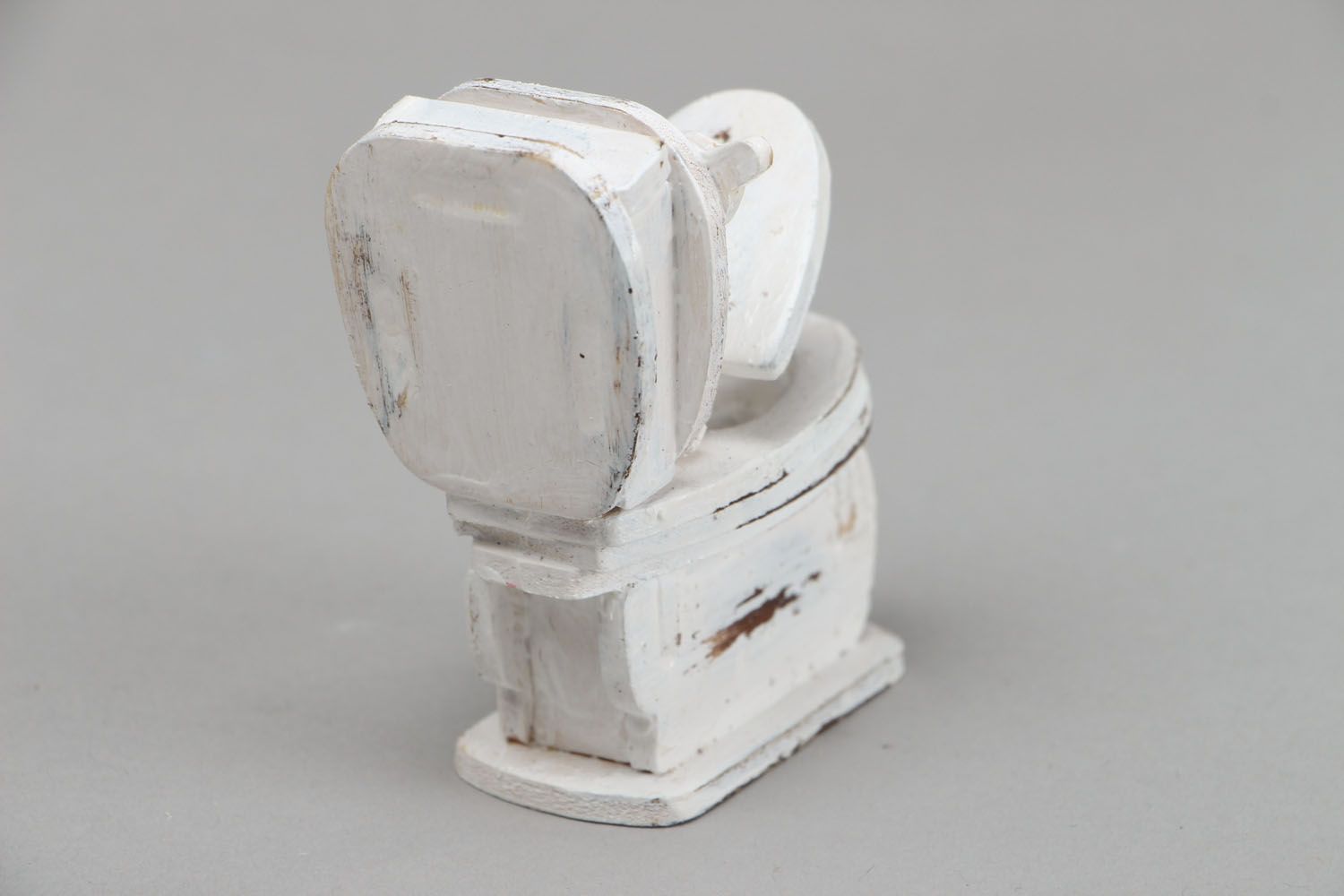 Toilette miniature pour poupée décorative faite main photo 3