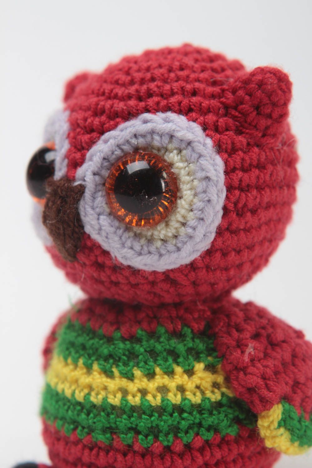 Beautiful handmade crochet toy stuffed soft toy nursery design gifts for kids photo 3