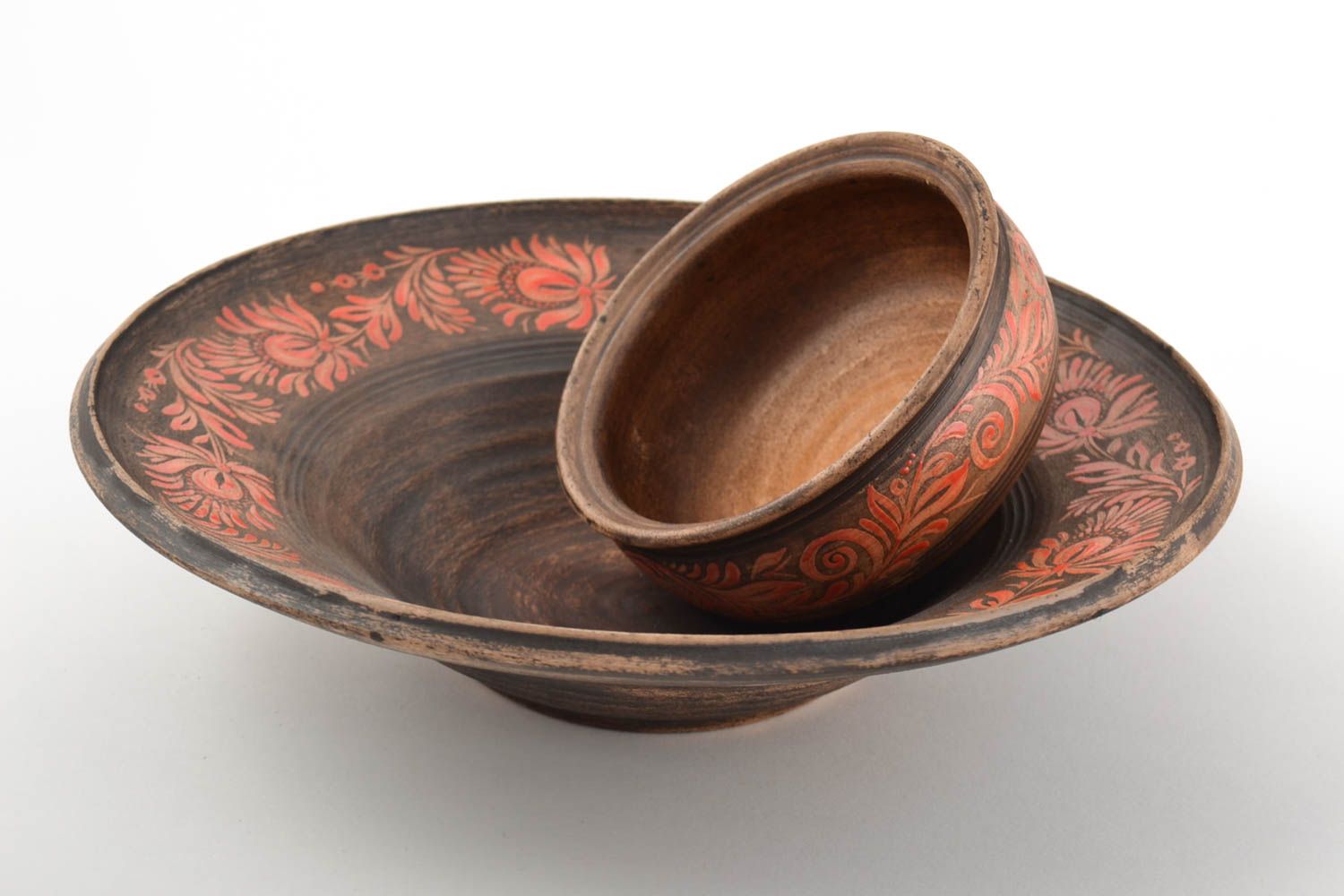 Handmade Geschirr aus Keramik Küchen Deko Keramik Schüsseln Geschenk für Frauen foto 2