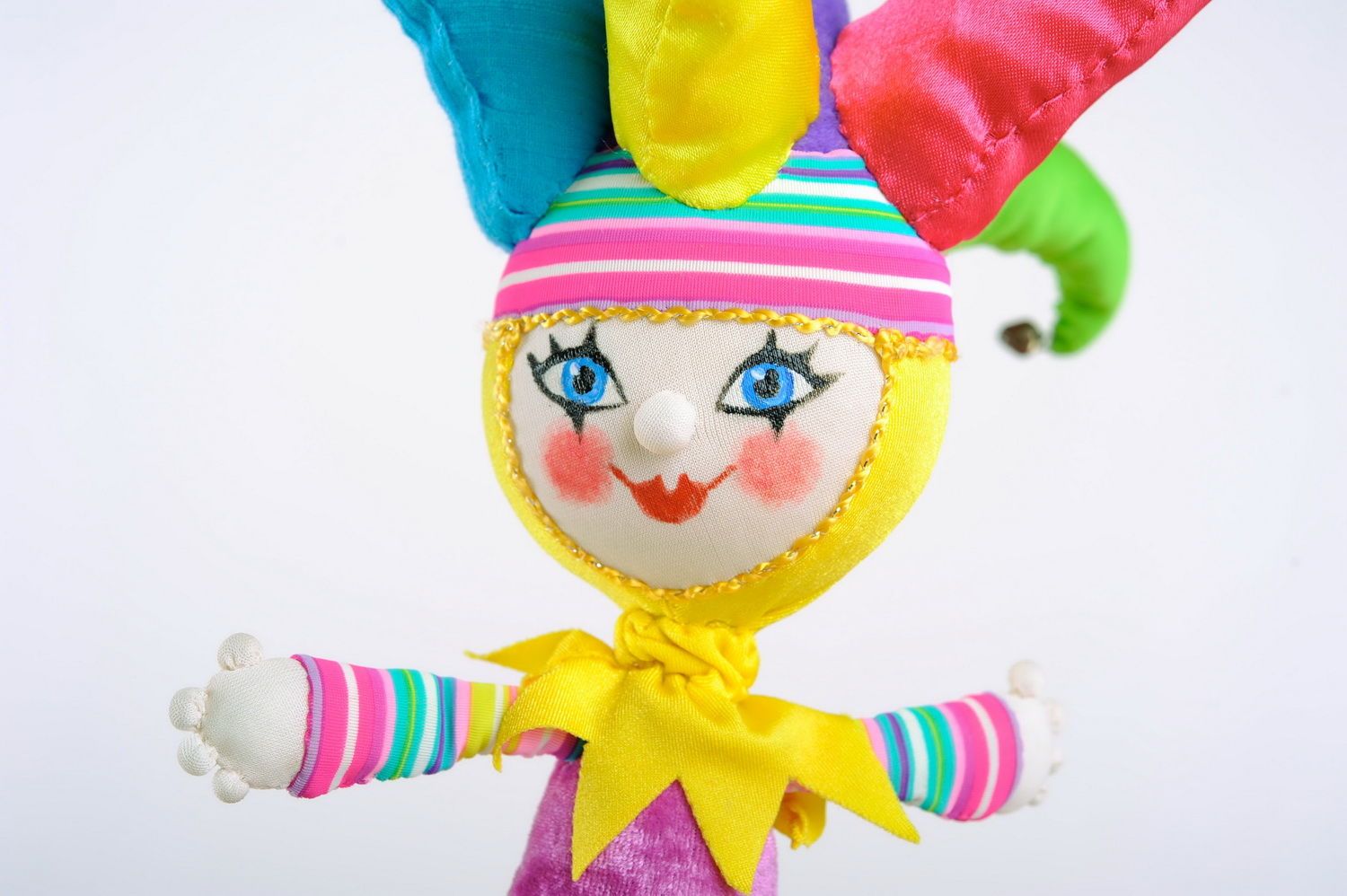 Кукла мягкая Клоун фото 4