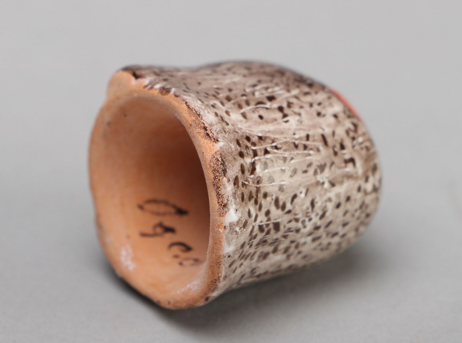 Collectible ceramic thimble photo 3
