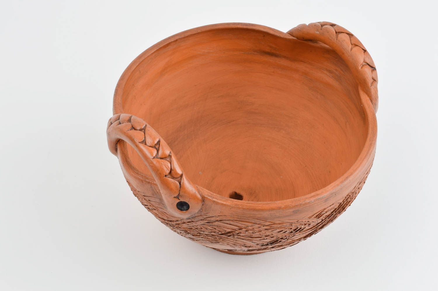 Handmade ceramic cachepot flower pot design home goods decorative use only photo 4