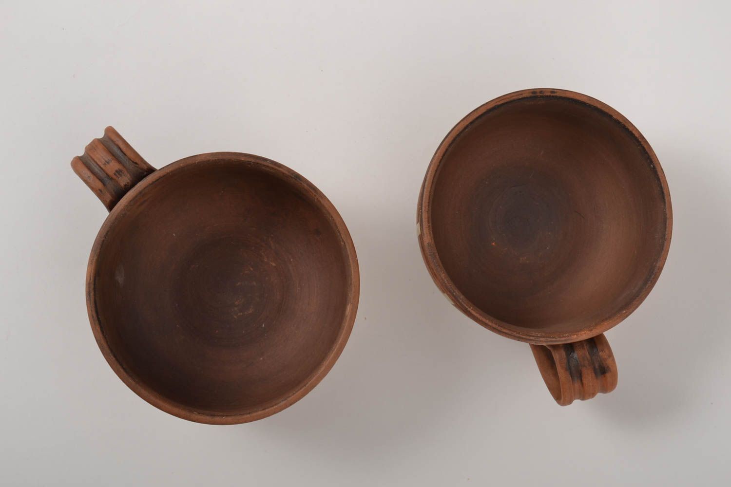 Кофейные чашки ручной работы глиняные чашки посуда для кухни кофейная посуда фото 5