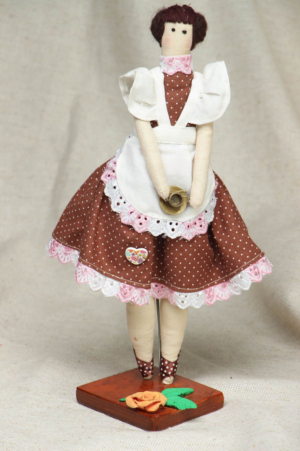 Designer doll with a cup  photo 1