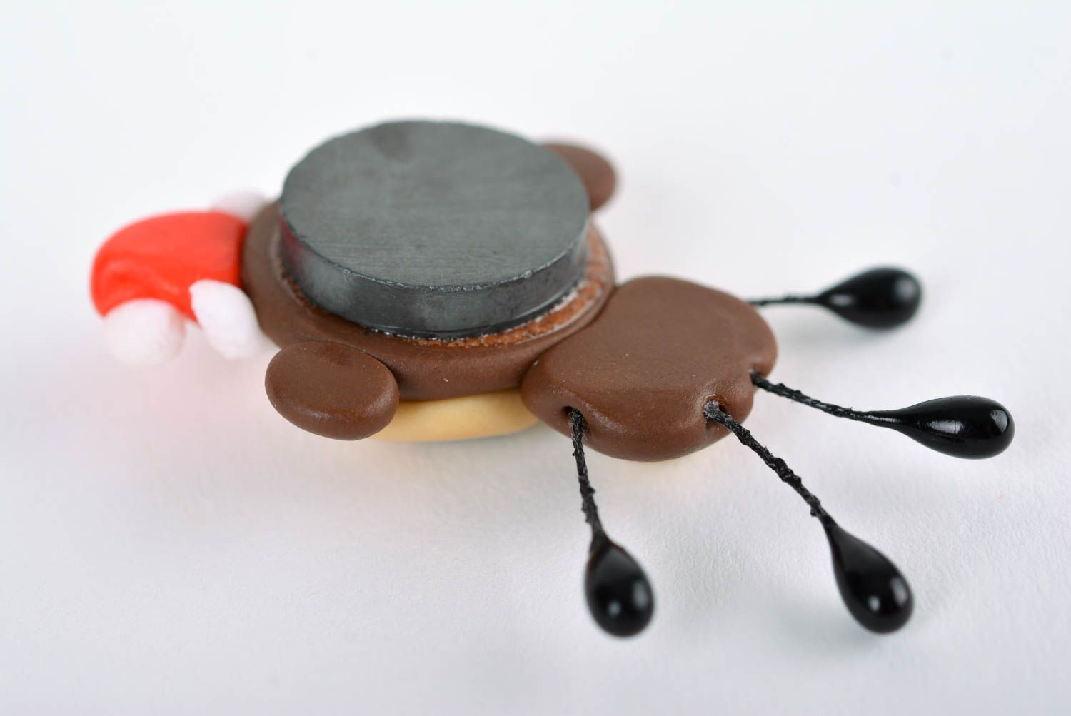 Handmade Kühlschrank Magnet Deko für die Küche Wohn Accessoire süßer Affe foto 3