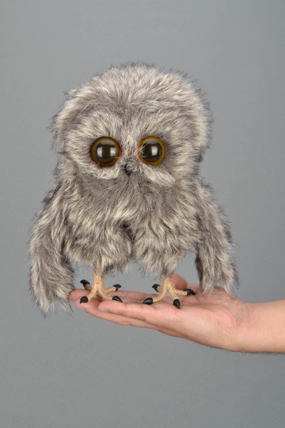 Homemade soft toy Big Owl photo 2