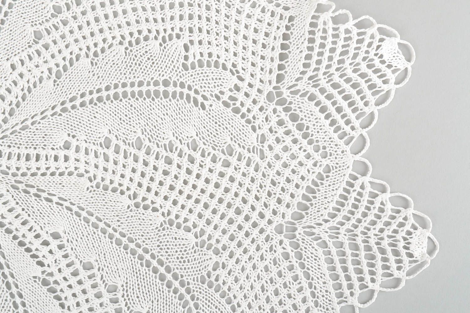 Handmade crochet napkin knitted napkin for table home textiles decor ideas photo 4