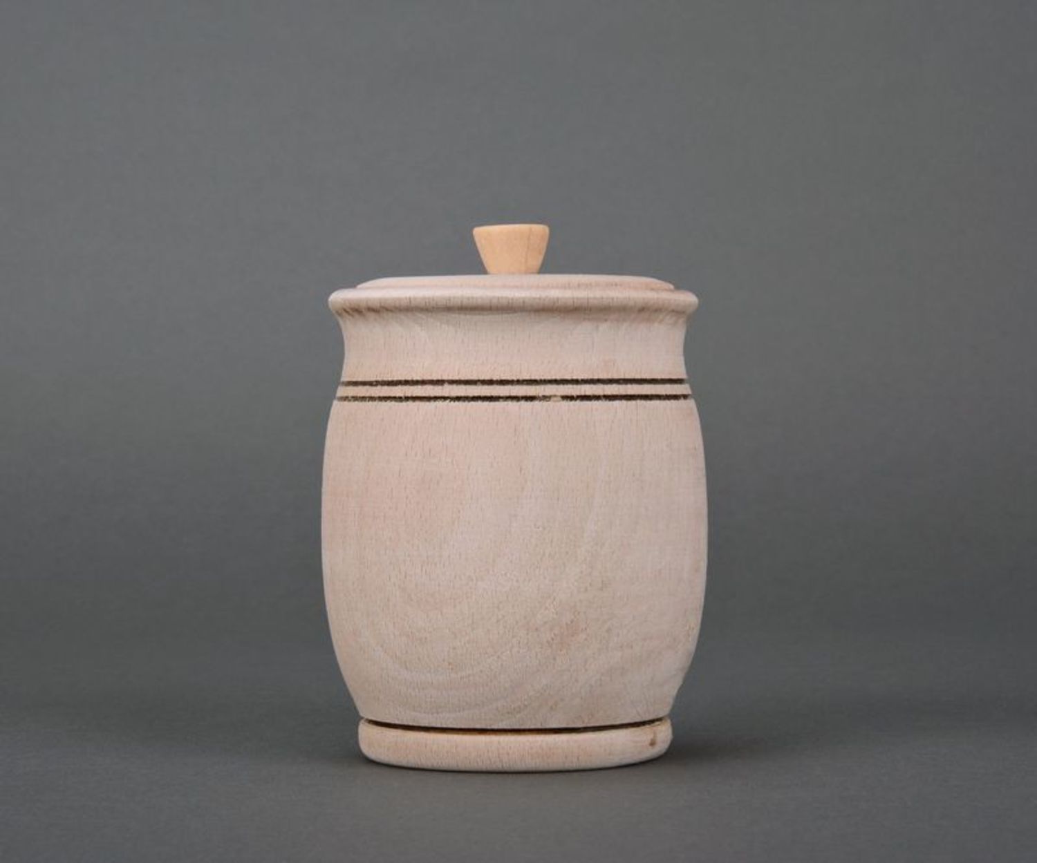 Wooden pot for spices photo 5