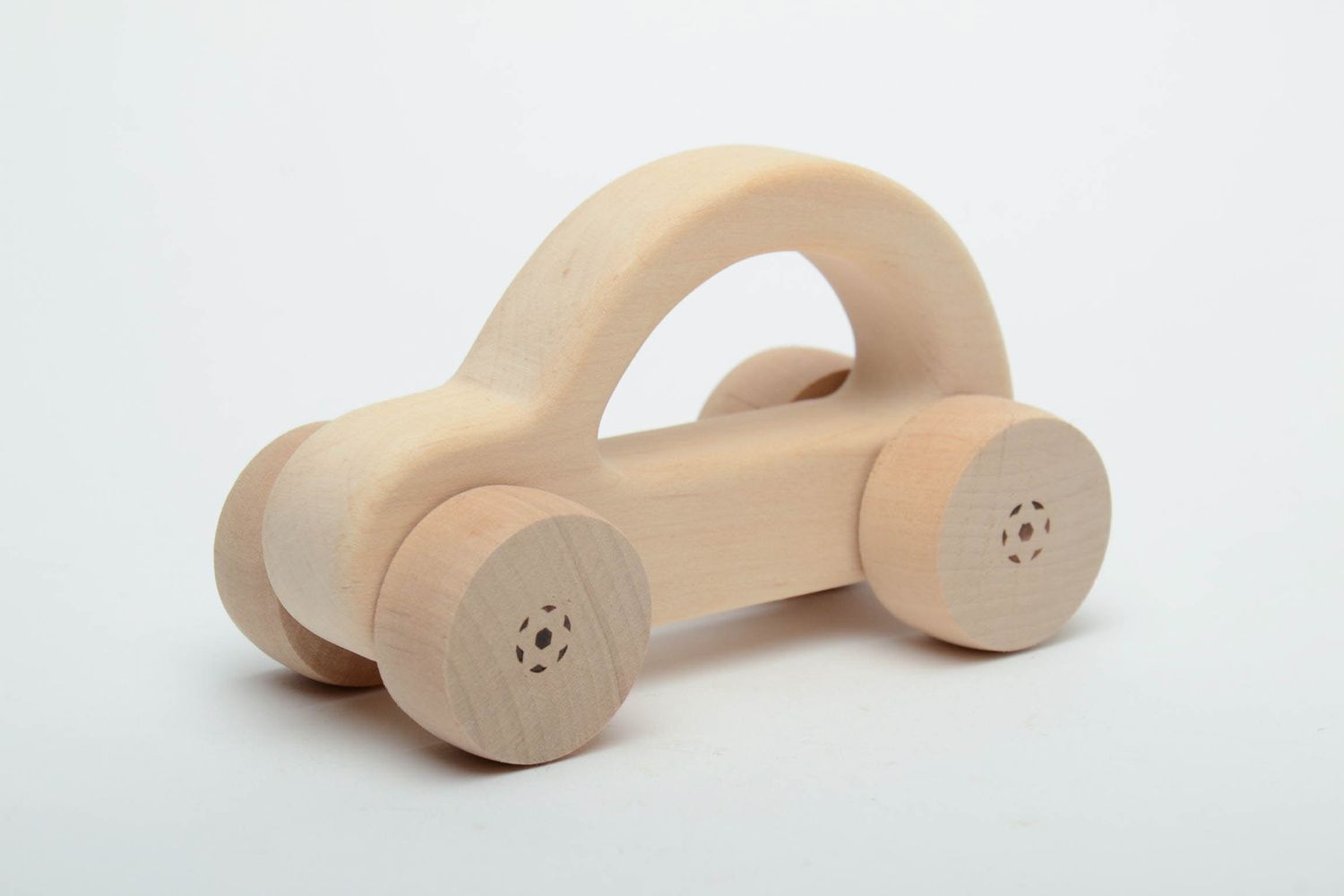 Wooden wheeled toy Car photo 2