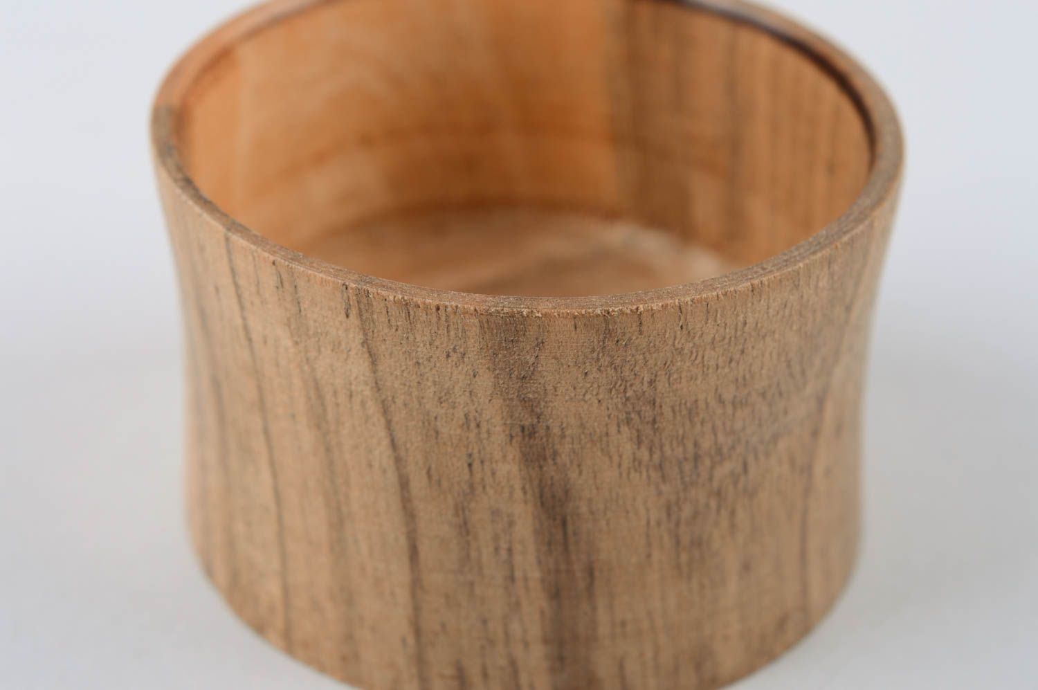 Holzdose rund handmade Geschirr aus Holz Designer Geschirr Geschenk für Frau foto 4