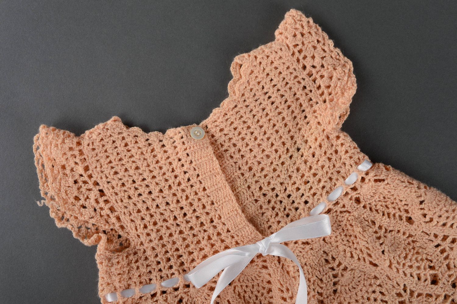 Crochet dress for girl  photo 2