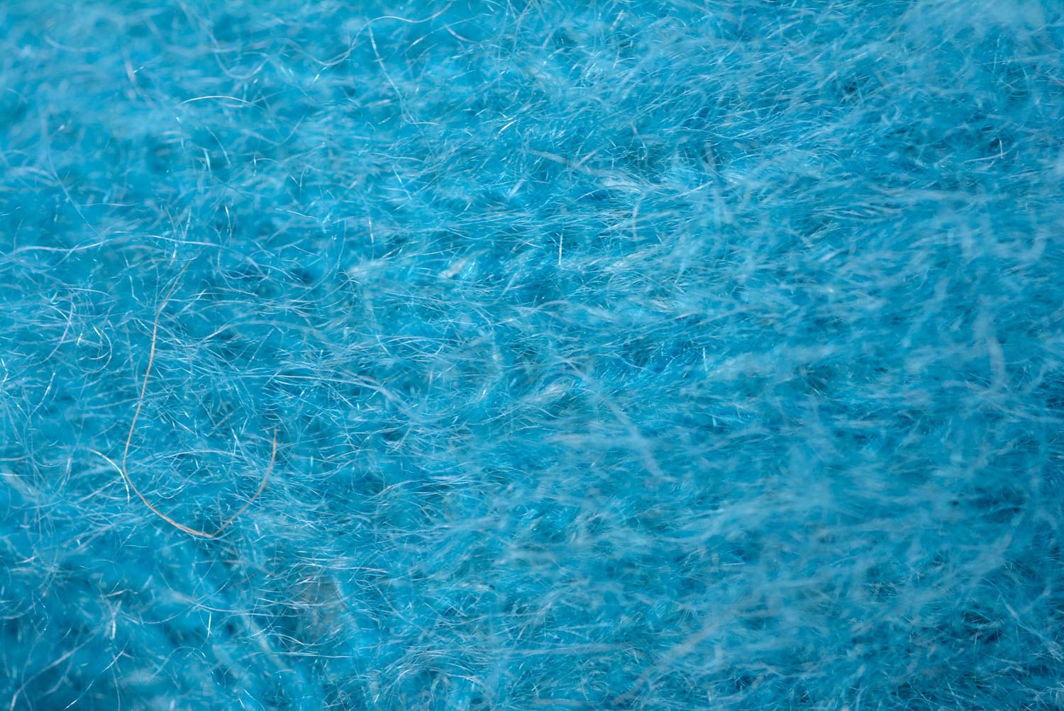 Peluche animal lièvre bleu Jouet fait main tricoté en laine Cadeau enfant photo 4