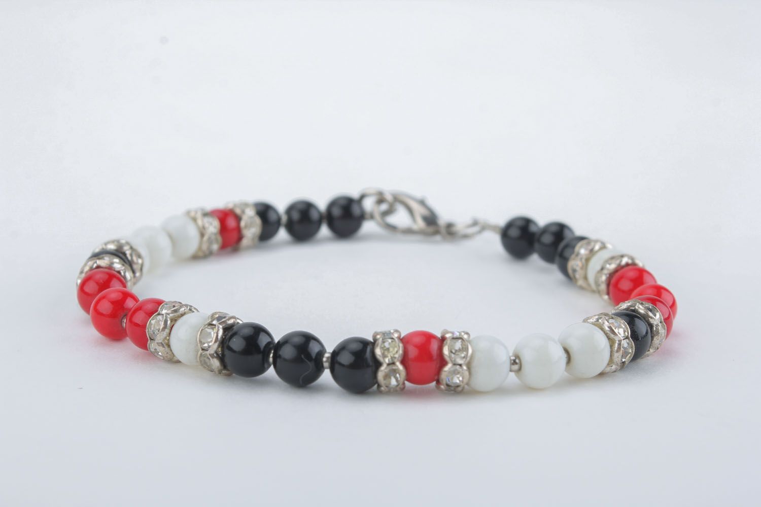 Bracelet with natural stones photo 1