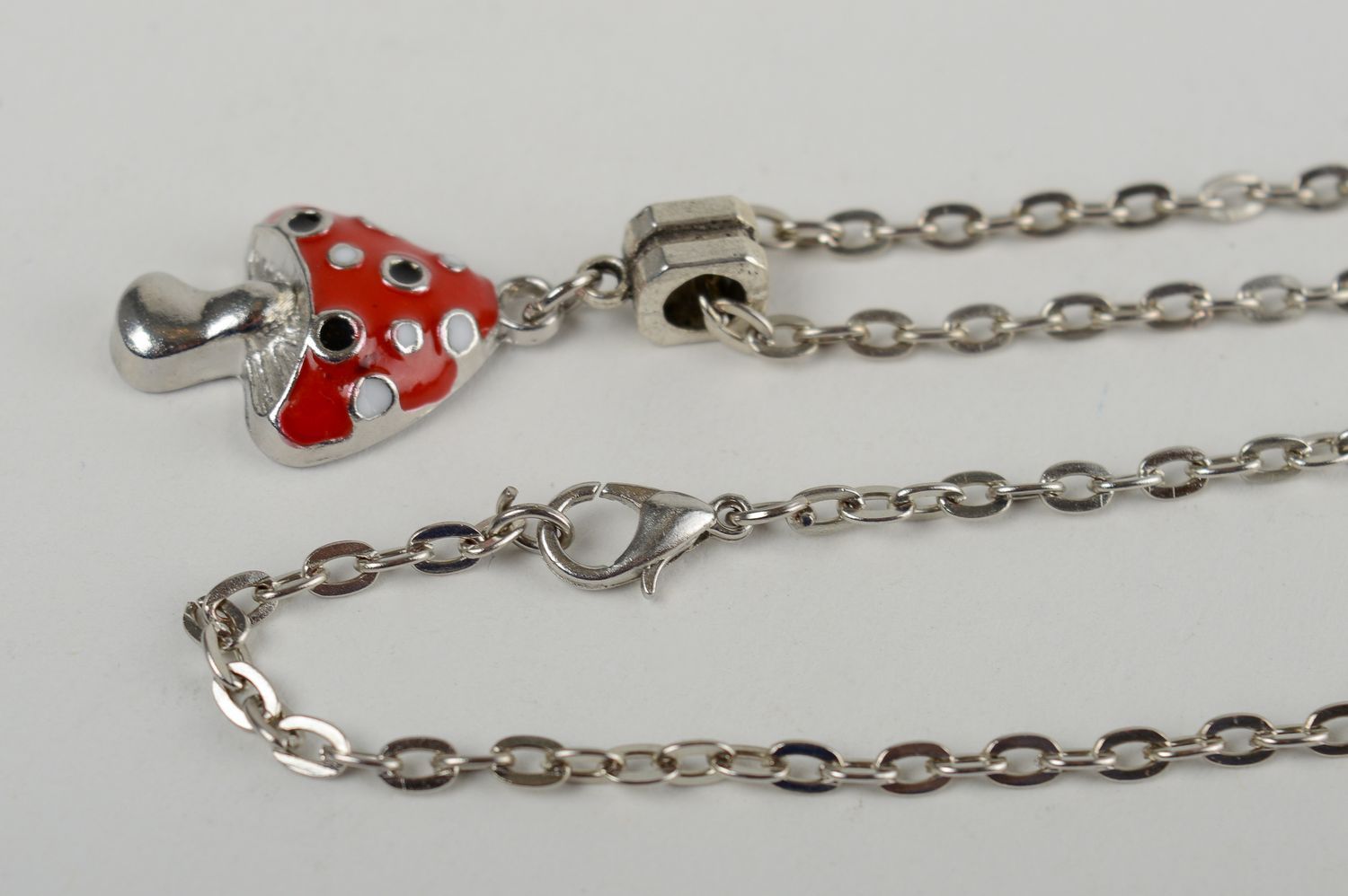 Metal pendant handmade metal jewelry metal accessories bright pendant for girls photo 3