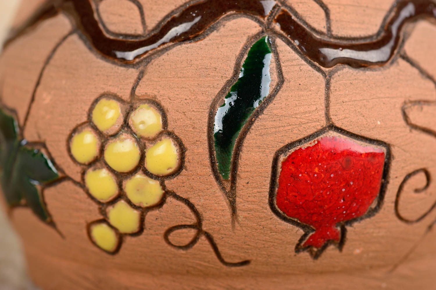 Azucarera de cerámica hecha a mano decoración de interior utensilio de cocina foto 3