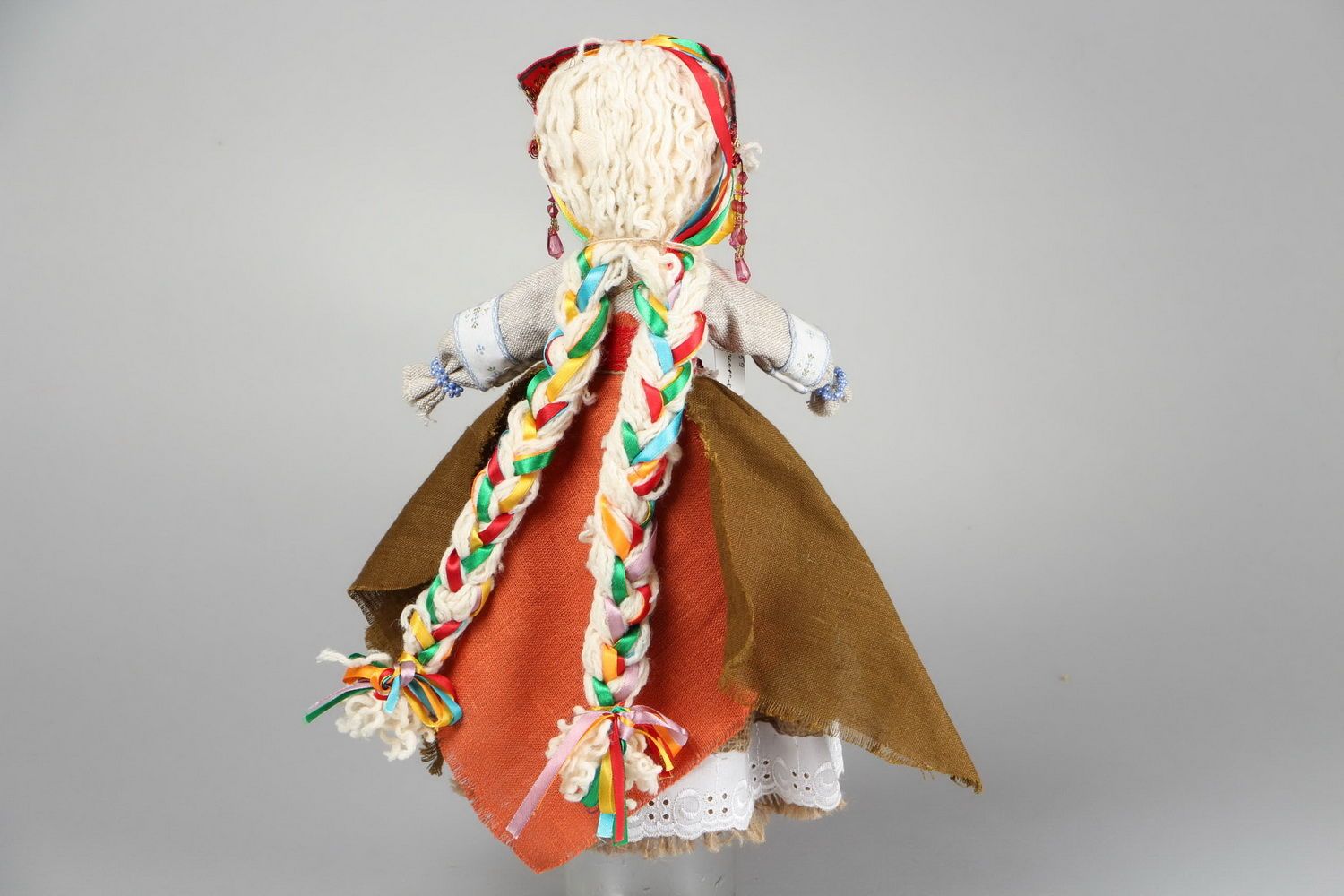 Muñeca étnica-amuleto Guardiana de casa foto 3