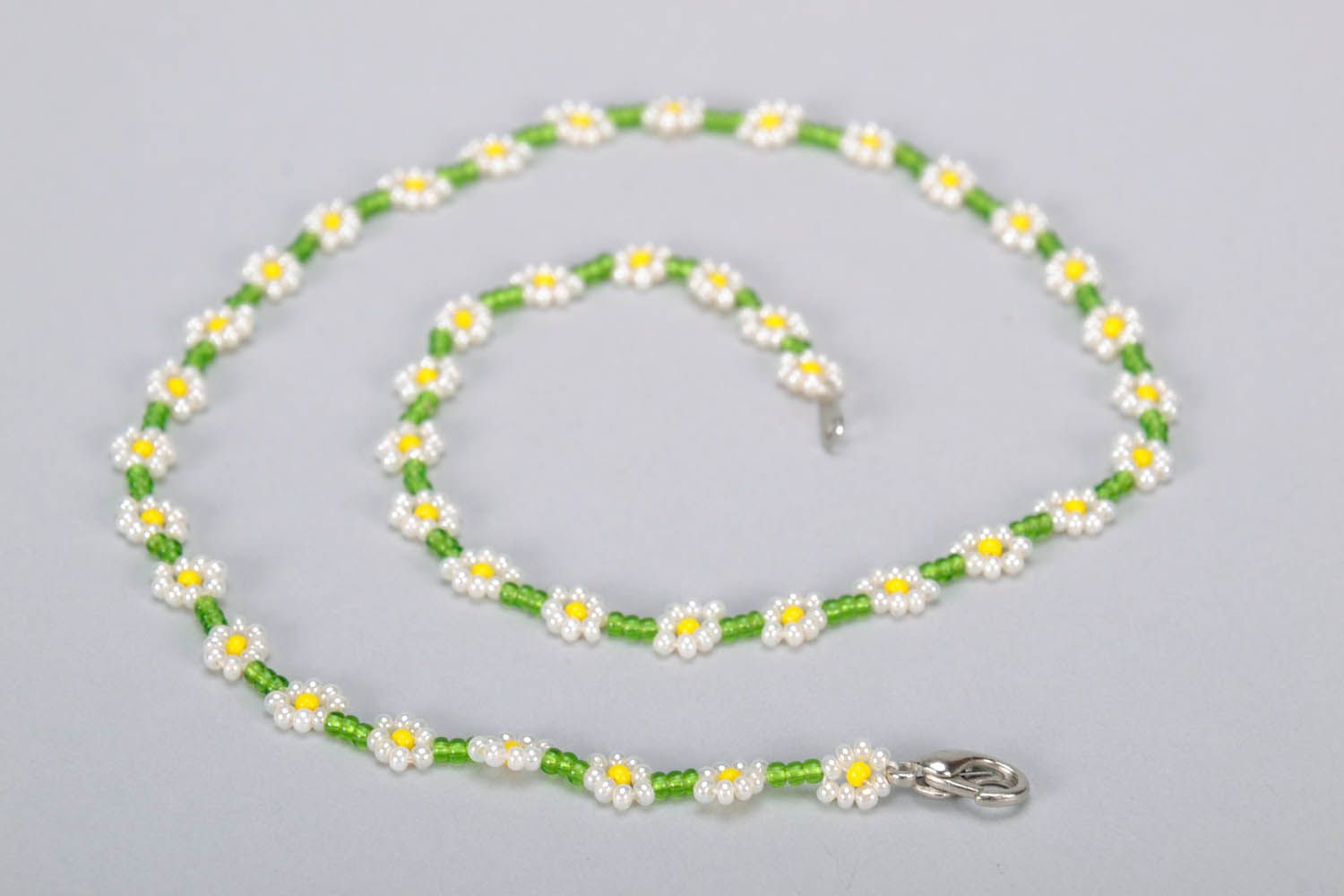 Beaded necklace-bracelet photo 3