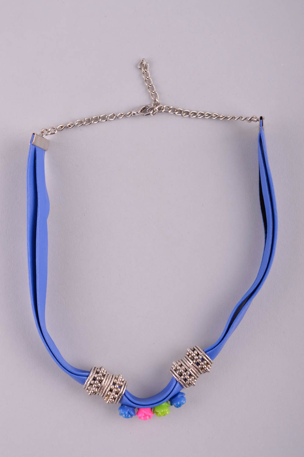 Collier für Frauen handgeschaffen Frauen Accessoire tolle Damen Halskette foto 2