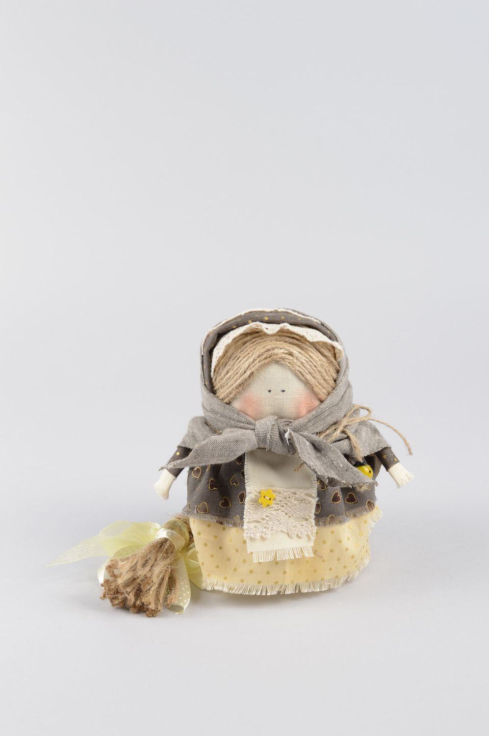 Muñeca de trapo protectora artesanal decoración de hogar regalo original foto 1