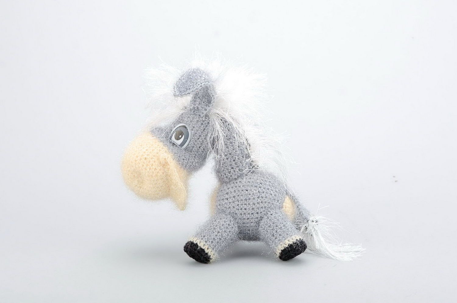 Crocheted toy Donkey photo 5