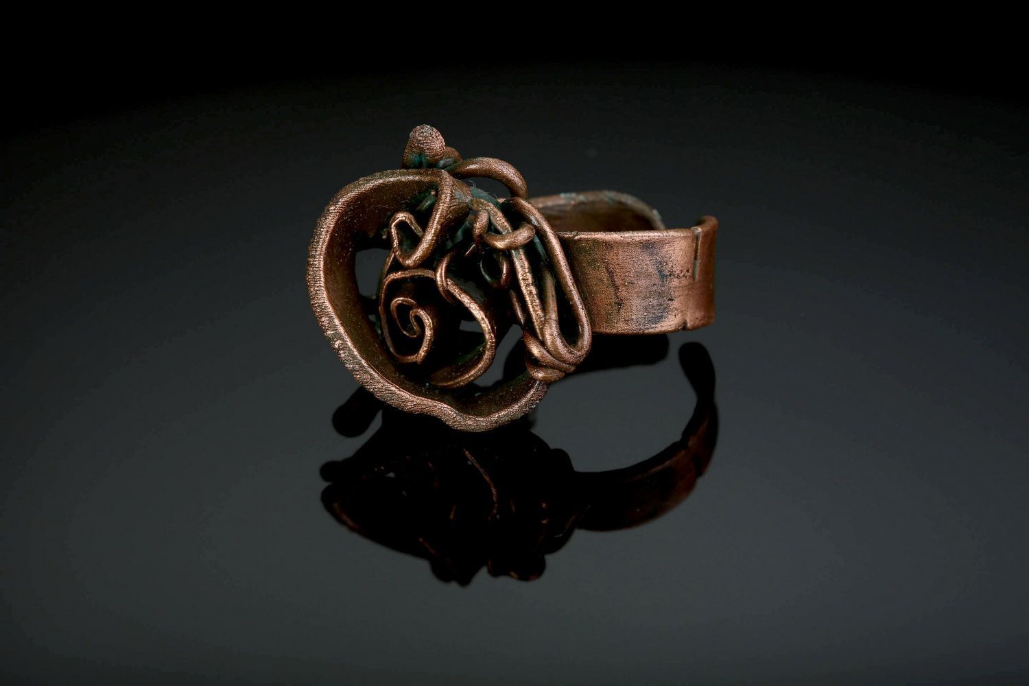 Ring Copper rose photo 5