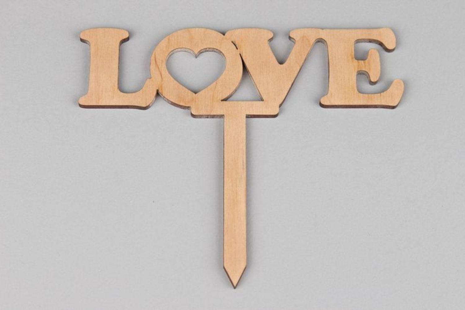 Wooden nameboard LOVE photo 2