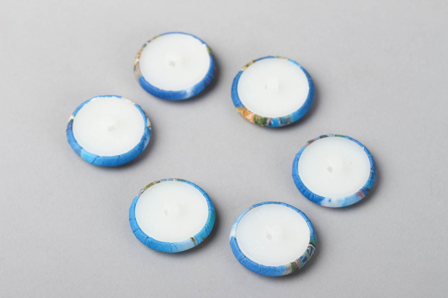 Handmade unusual plastic buttons accessories for clothes elegant fittings photo 4
