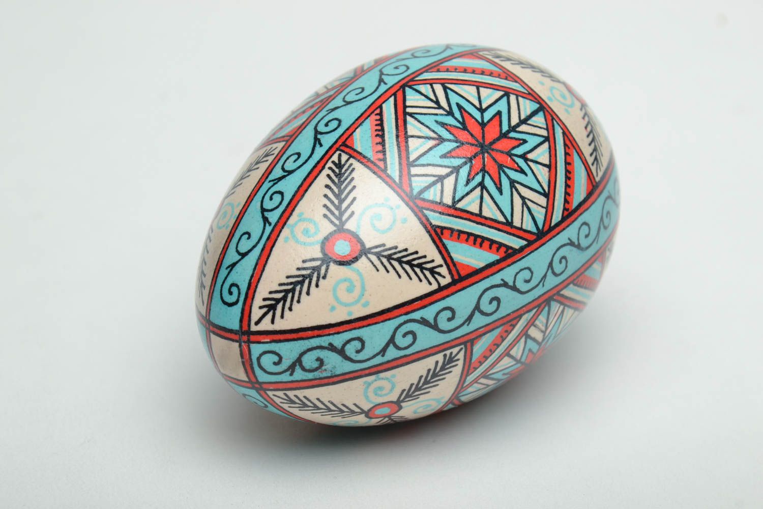Пасхальное яйцо ручной работы декоративное авторское  фото 4