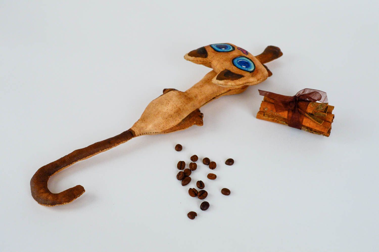 Aroma Kuscheltier Katze originell Designer Spielzeug handmade weich Geschenk foto 2