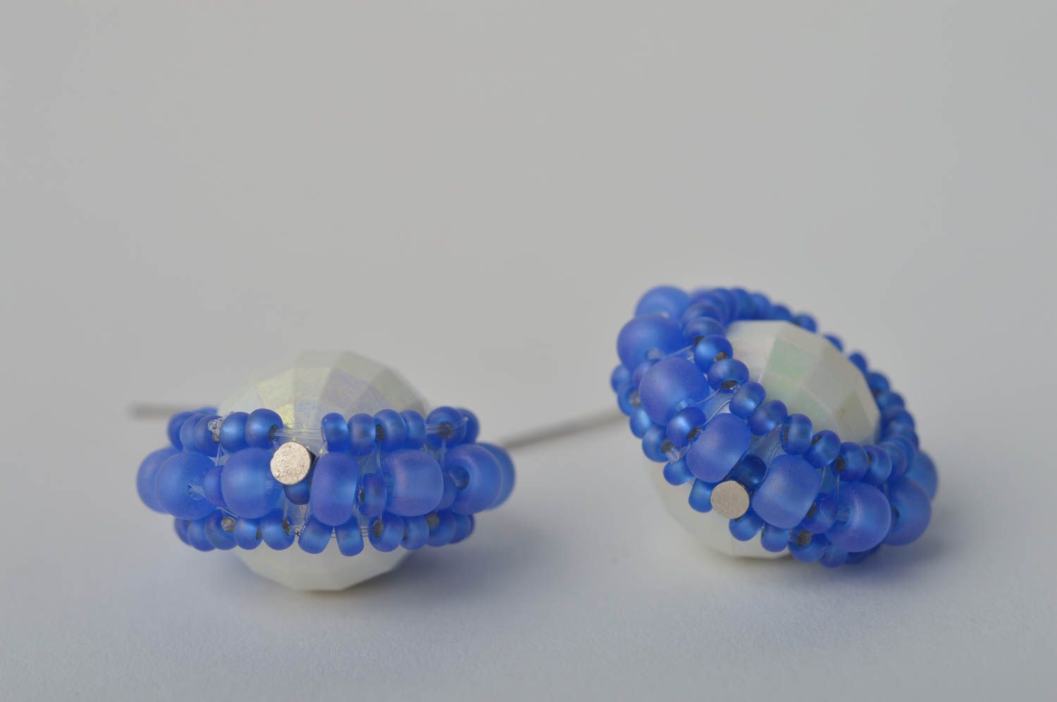 Unusual handmade beaded earrings fashion trends beautiful jewellery gift ideas photo 4
