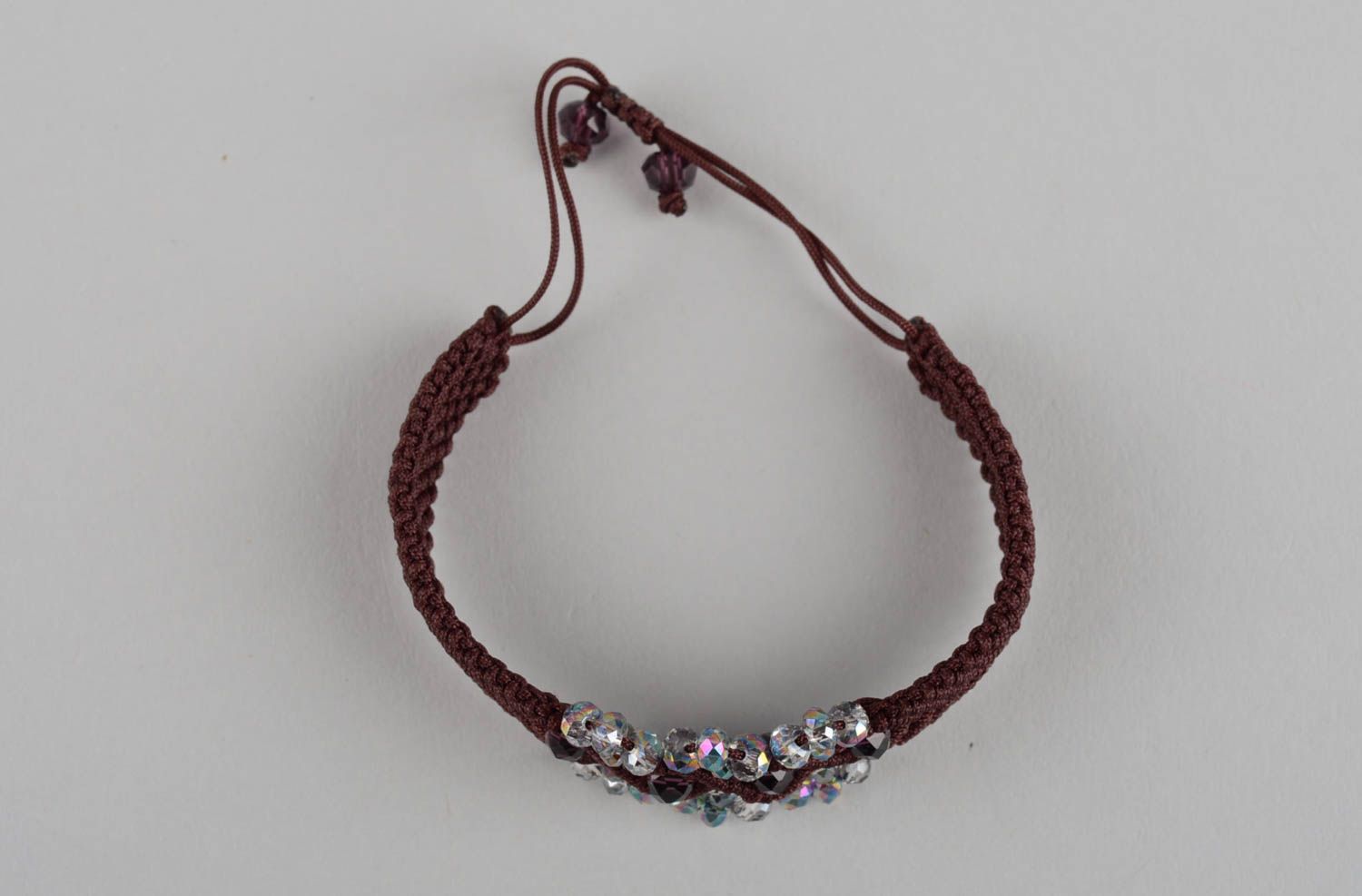 Handmade bracelet designer accessory unusual gift beaded jewelry gift for women photo 3