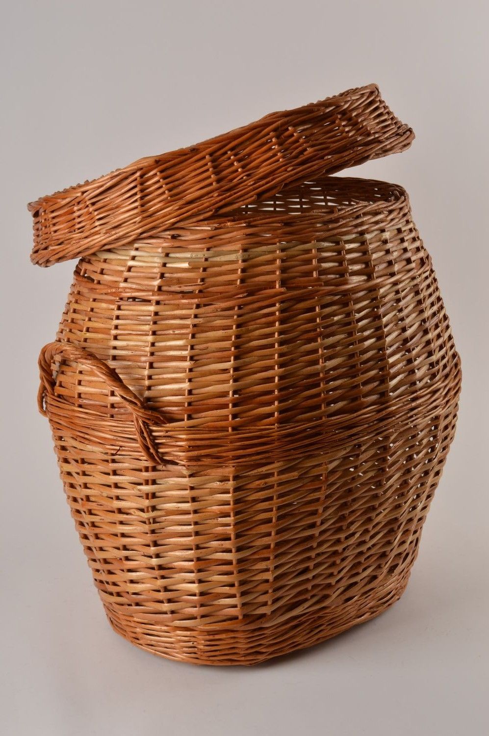Handmade designer woven basket stylish decorative basket cute basket for laundry photo 5