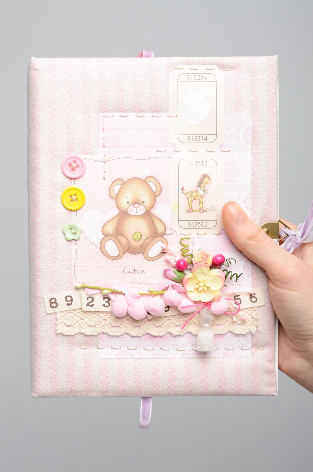 Scrapbooking notebook with soft cover photo 2