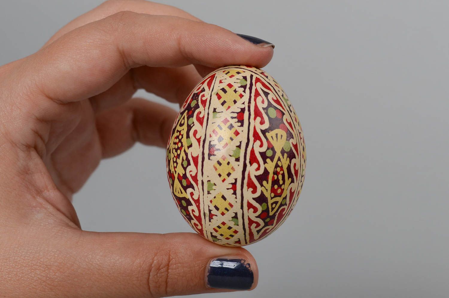 Пасхальное яйцо ручной работы расписное декор для дома подарок на Пасху  фото 5