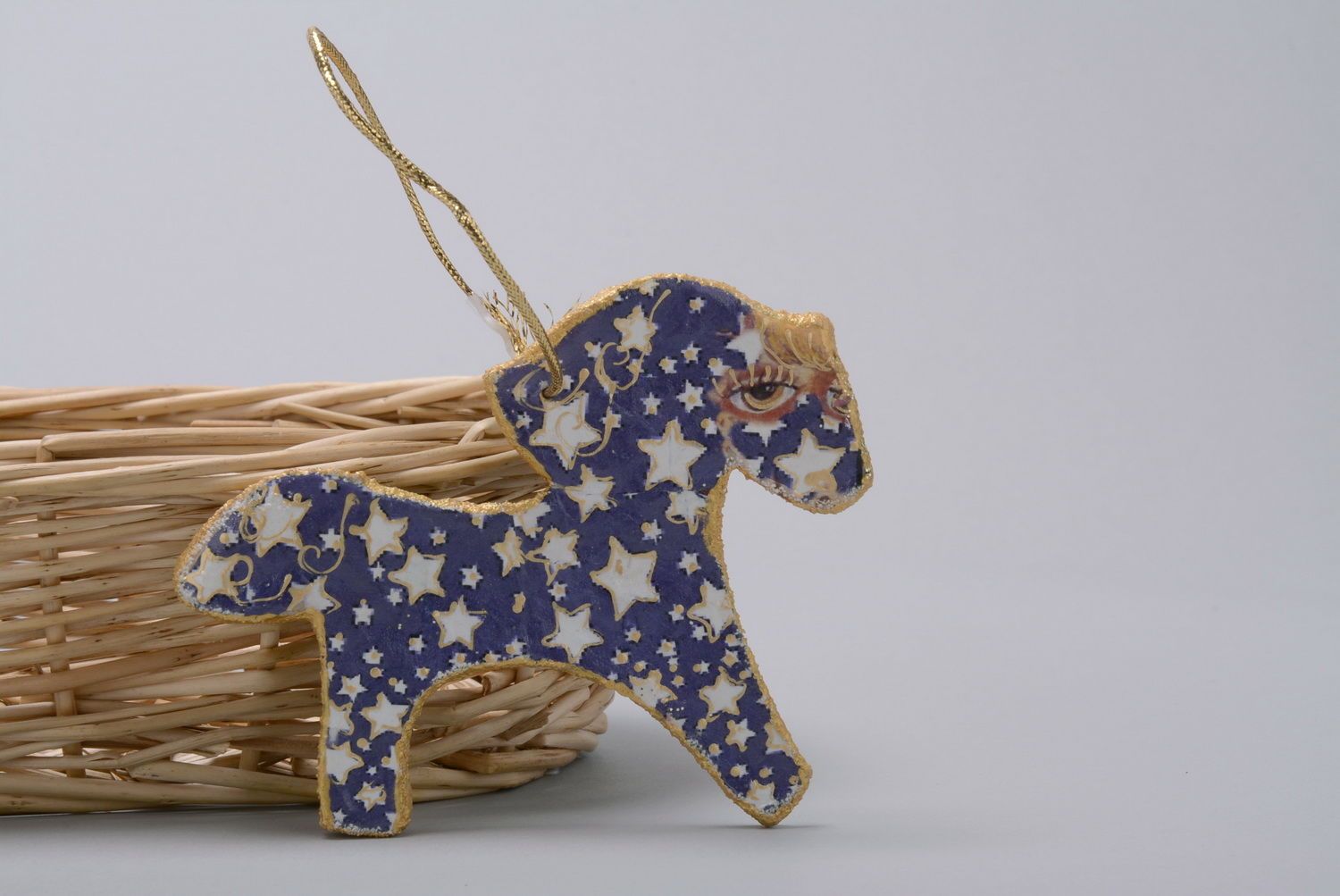Pendant-amulet Horse with the stars photo 3