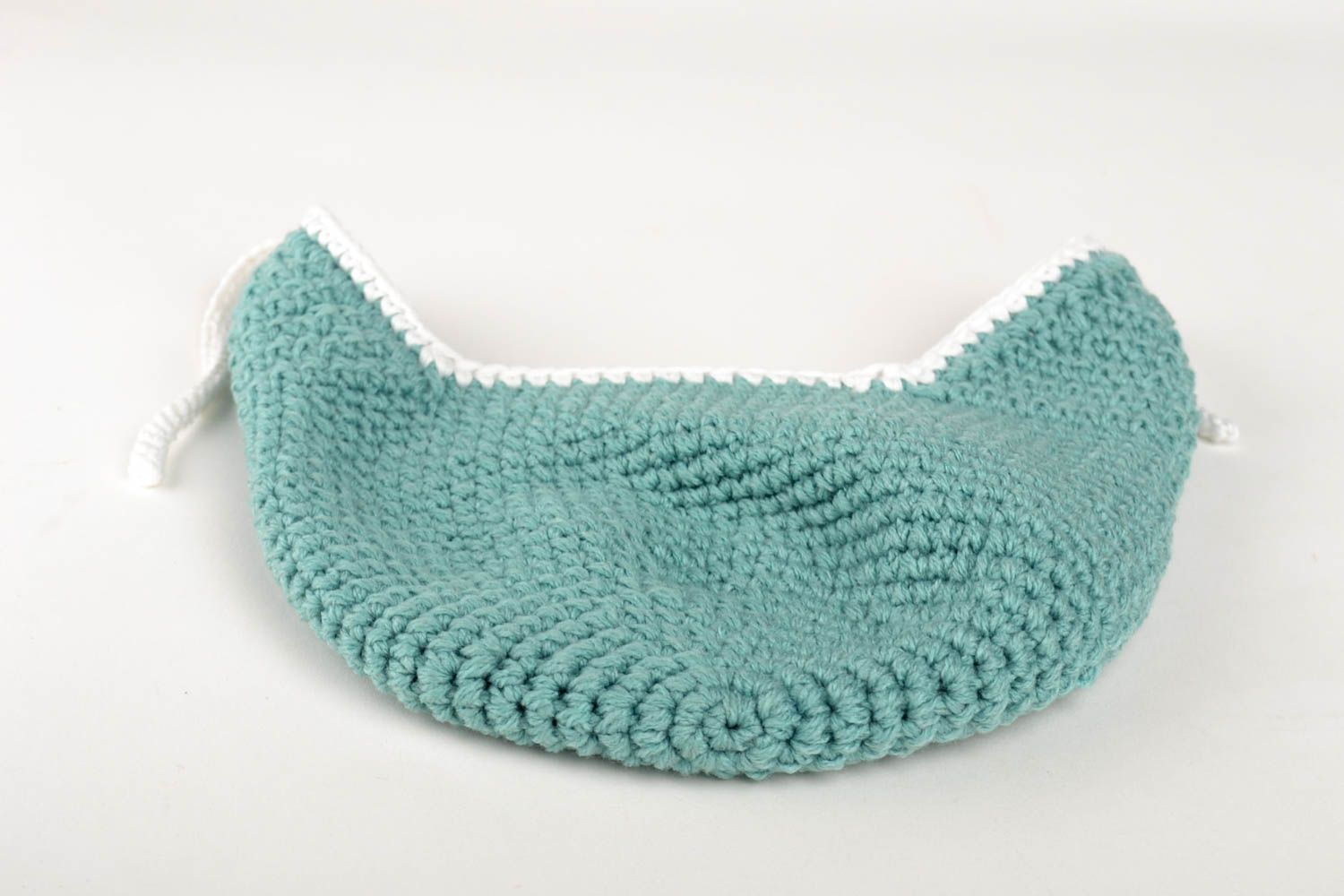 Unusual handmade crochet hat cute baby hats head accessories for kids gift ideas photo 3