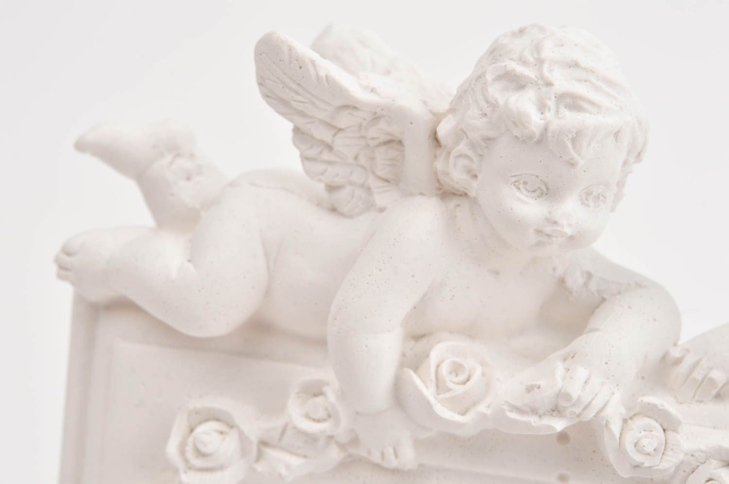 Оригинальный подарок ручной работы рамка для фото с ангелами красивая фоторамка фото 3